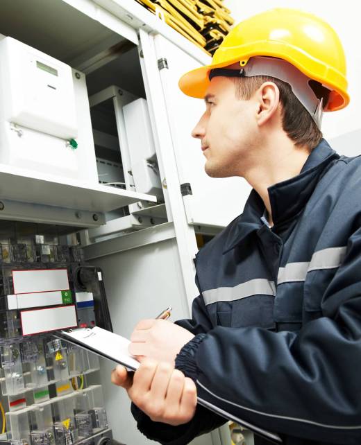 An electrical inspector